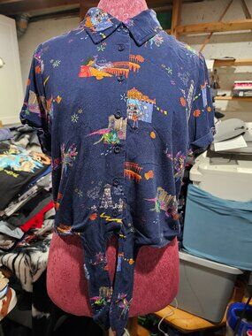 Disney's Pixar Coco Button Up Shirt